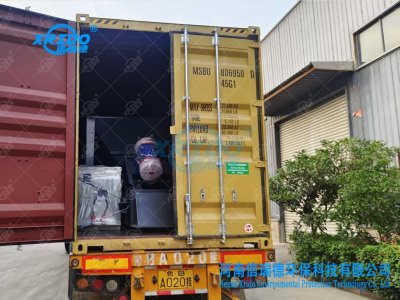 客户定制砂石破碎生产线发货