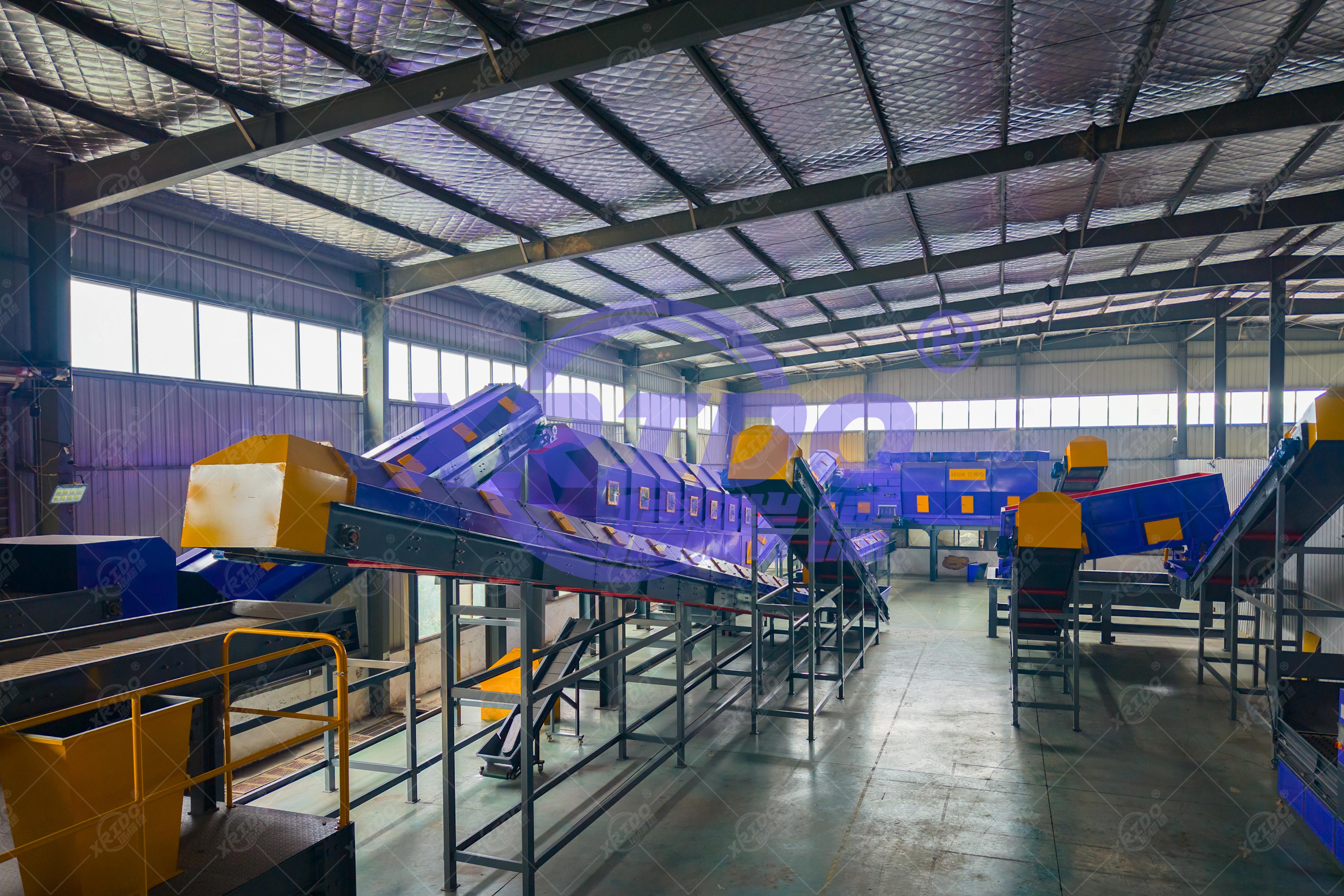 陈腐垃圾分选系统