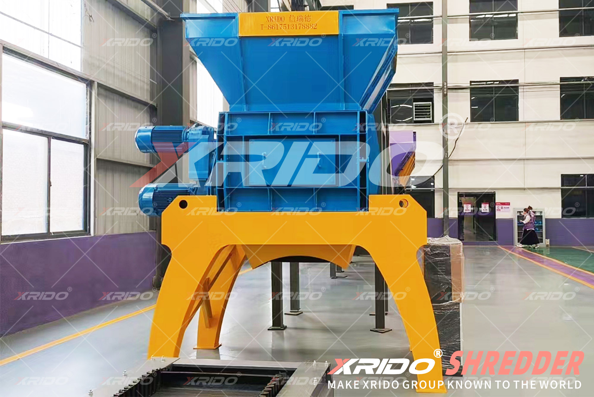 1200型破袋机发货