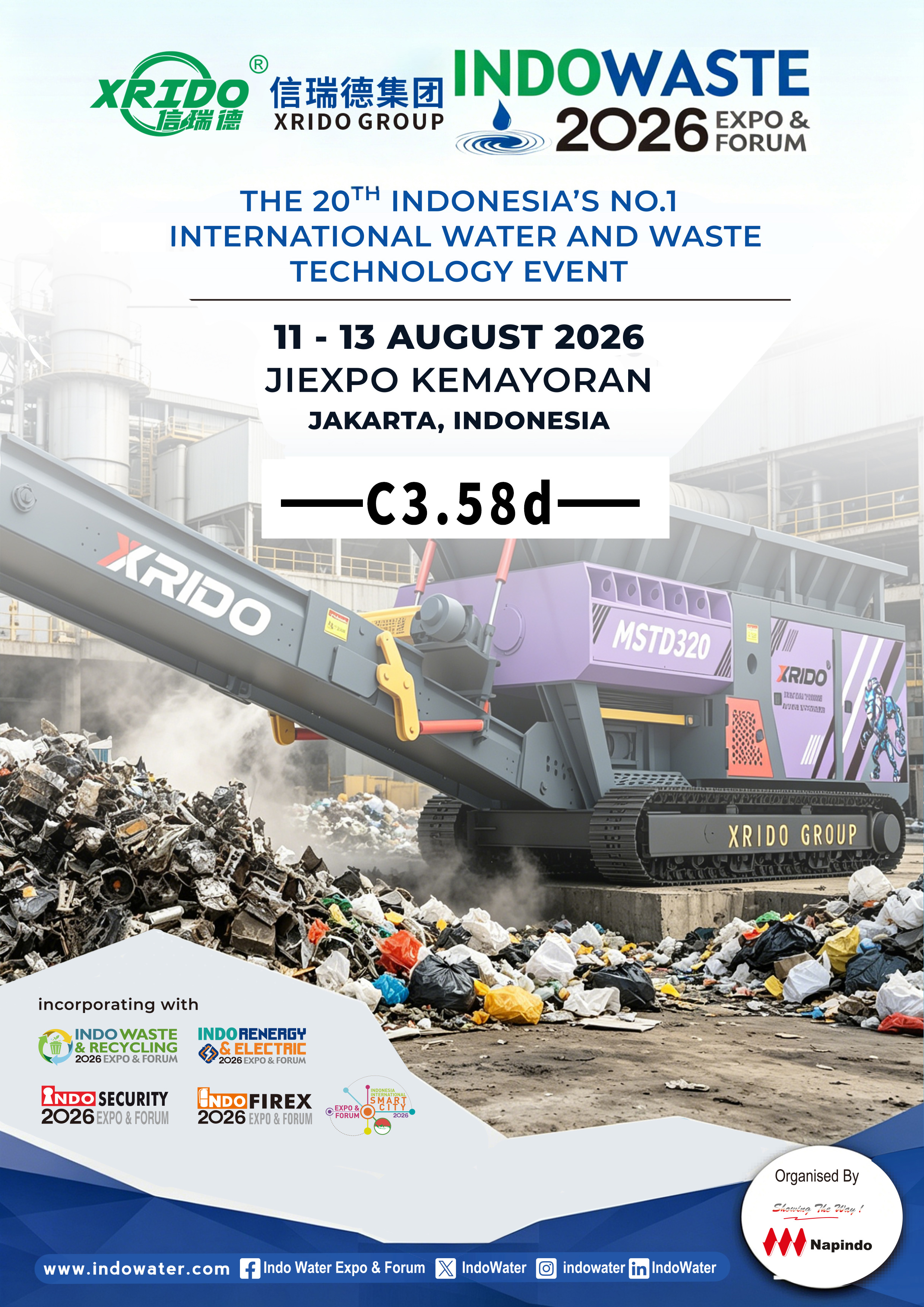 2026印尼固废与资源回收展览会 Indo Waste 2026，我们不见不散