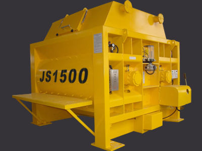 JS1500混凝土攪拌機