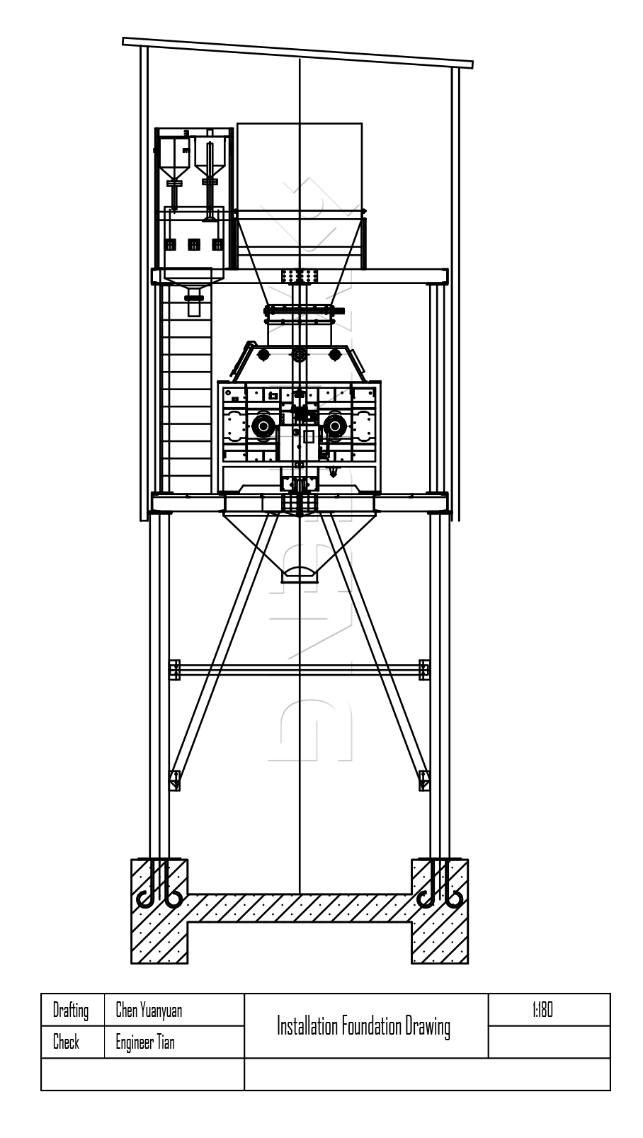 90m3/h Concrete Batching Plant-XinFeng Machinery Manufacturing-Specifications
