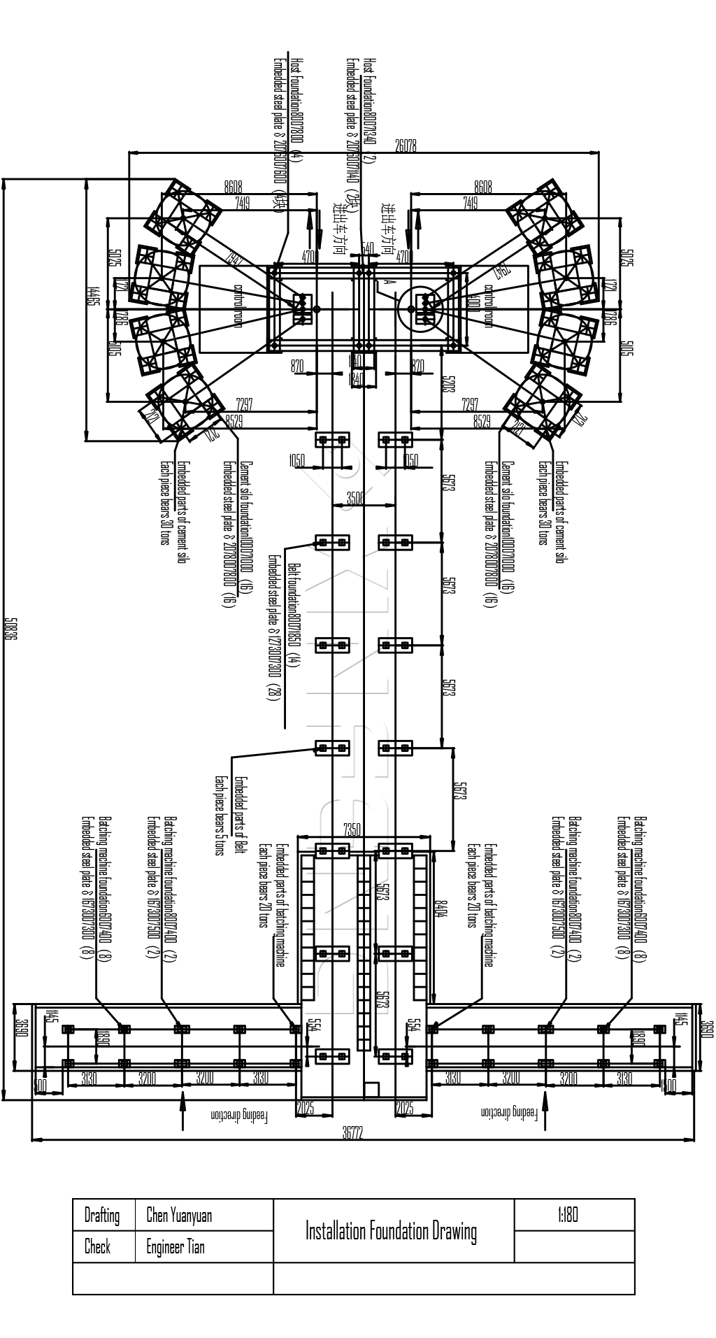 Double 120m3/h Batching Plant-XinFeng Machinery Manufacturing-Specifications