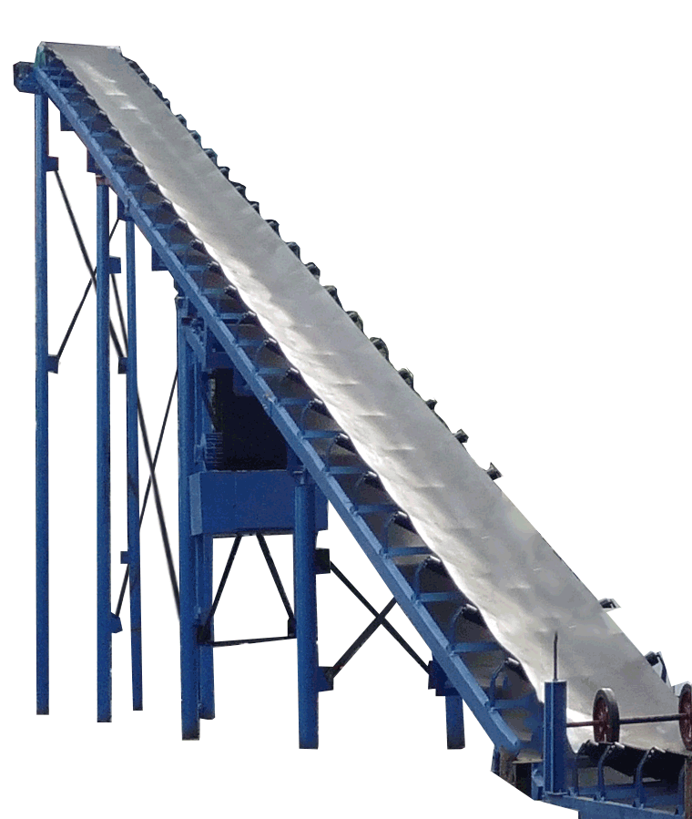 90m3/h Concrete Batching Plant-XinFeng Machinery Manufacturing-Belt Сonveyor
