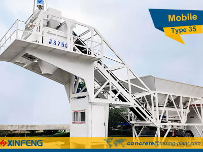 Mobile 35m3/h Batching Plant