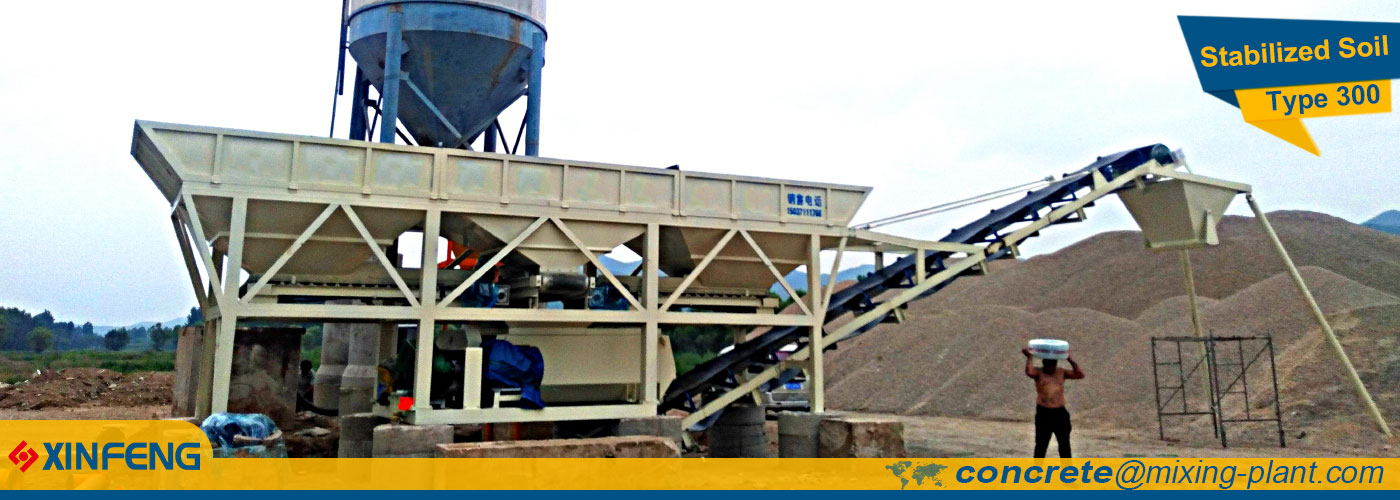 Cement stabilized soil all-in-one mixing plant installation in Jalisco Mexico