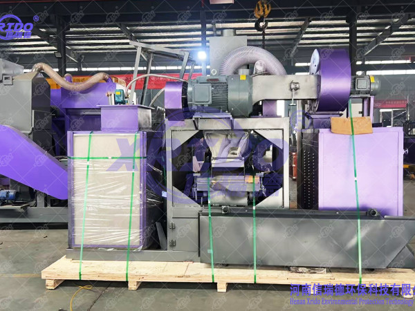 客户定制铜米机发货