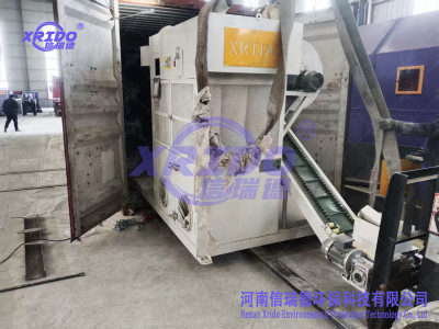 客户定制撕碎机+铜米机产线发货