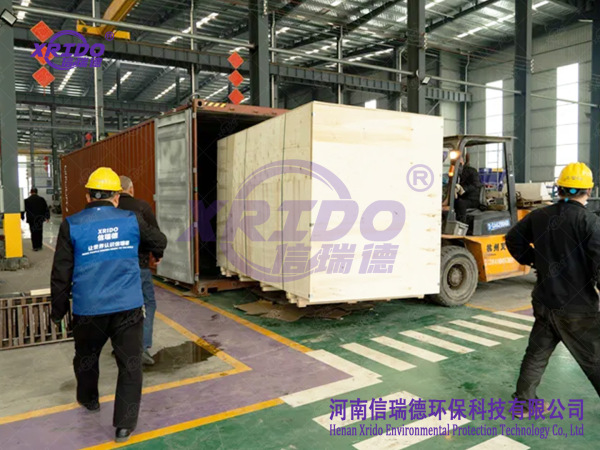 1000双轴撕碎机发货